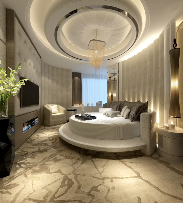 Luxury curtains and interior styling