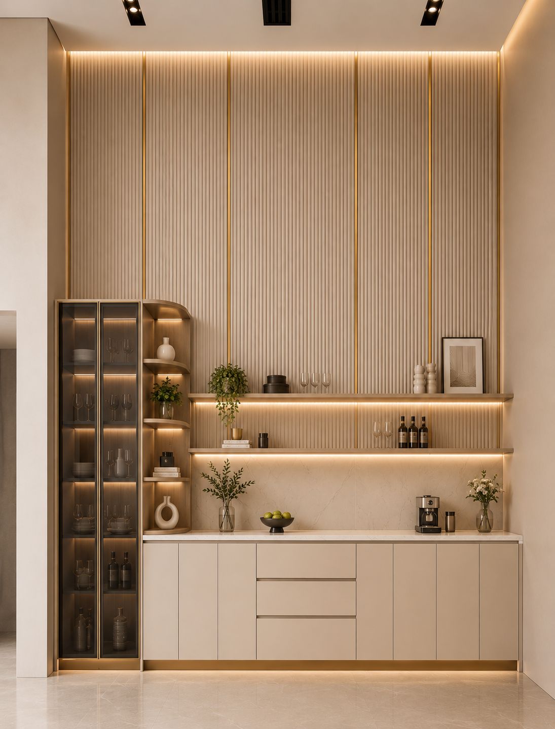Custom wardrobe and cabinetry