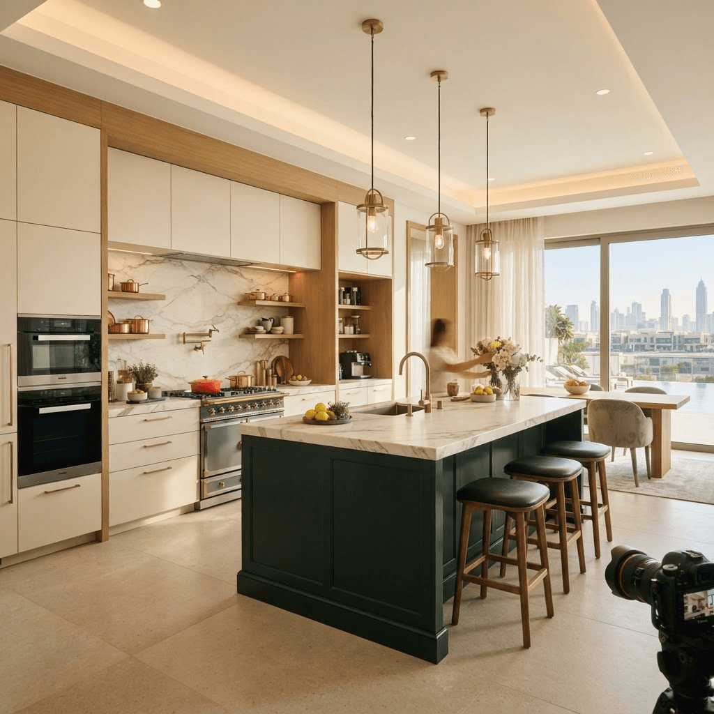 Downtown Penthouse Kitchen